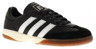 adidas Originals ADIDAS Originals Mens Trainers Samba Nts Leather Lace Up black white - Size UK 9.5