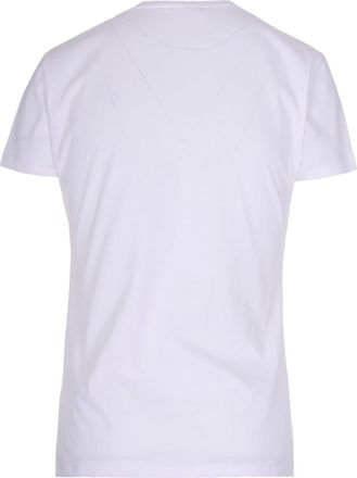 Liu Jo Womens T-Shirt White Floral Print Cotton T-Shirts & Jerseys