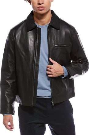 Theory Leather Workwear Jacket