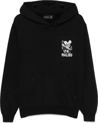Local Authority Mischief Surfer Hoodie - Dames - Hoodies - Zwart - XL - Katoen - Hoodies & sweatvesten