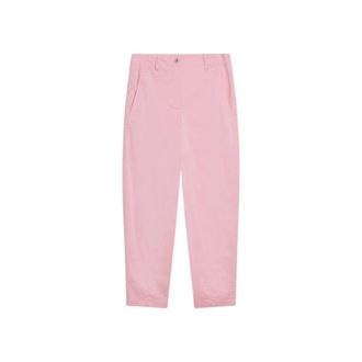 Cinque Rechtgesneden Cropped Broek - Dames - Vrijetijds broeken - Roze - S - Polyester - Broeken
