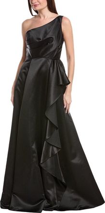Rene Ruiz Satin A-Line Gown