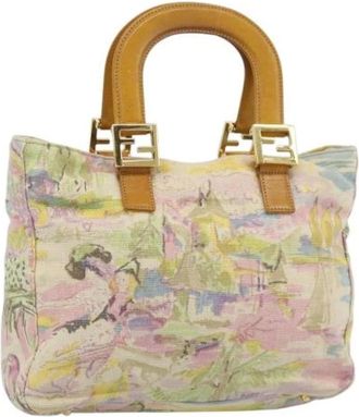 Fendi Pre-owned Borsa in Tela - - Pre-owned - Donna - Multicolore - ONE SIZE