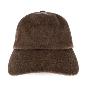 Jacquemus Cavallo Cap - - Accessories - unisex - Marrone - 58 CM