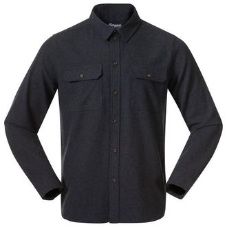 Bergans Nordmarka Flannel Shirt Hemd f&uuml;r Herren | schwarz