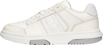 Tommy Jeans Dames Lage Skate Sneakers - Dames - Sneakers - Veelkleurig - 41 EU - Leer - Schoenen