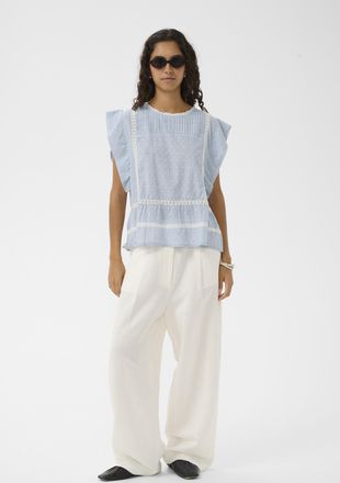 Soaked In Luxury Blouse met korte mouwen SLAster Blouse met korte mouwen Loose fit