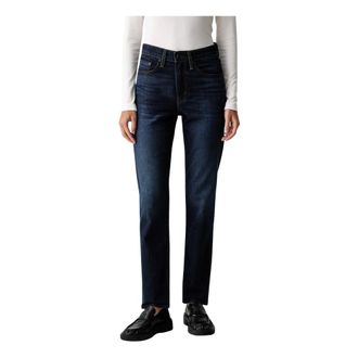 Levi's Jeans, Dames, Blauw, W26 L32, Slim-fit Jeans