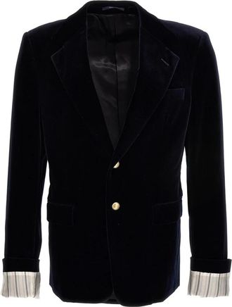 Gucci Giacca - Heren - Blazers - Blauw - M - Jassen