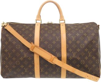 Louis Vuitton Brown Monogram Monogram Boston Bag (Pre-Owned)