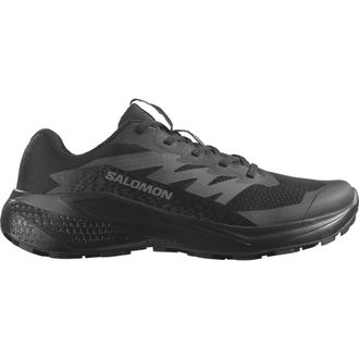 Salomon Laufschuh SALOMON ALPHAGLIDE W, Damen, Gr. 38,5, schwarz (schwarz, asphalt, schwarz), Synthetik, Textil, Schuhe Laufschuh