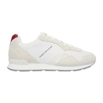 Tommy Hilfiger Schoenen, Heren, Wit, 42 EU, Polyester, Maxlite Mix