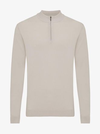 Gentiluomo Beige half zip