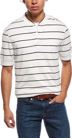 Brunello Cucinelli Linen-Blend Polo Shirt