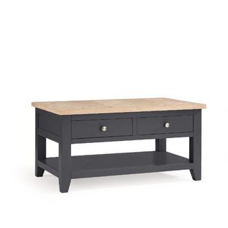 Julian Bowen Bordeaux Coffee Table 1m Dark Grey - Julian Bowen | TJ Hughes
