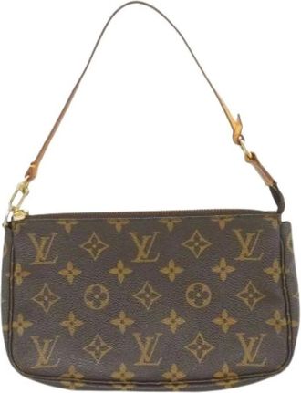 Louis Vuitton Pre-owned Shoulder Bags, female, Brown, Size: ONE SIZE Pre-owned Pochette Accessoires