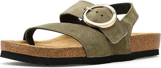 Naot Baltimore Womens Sandals Hunter Green Suede : EU 42 (US Womens 11) M