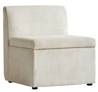 Nordlys Sofa with Terracotta Fabric in Beige