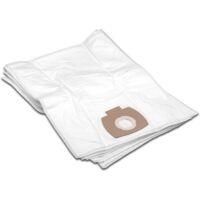 OEM Bolsas Zvd-5x Compatibles Con Aspiradoras Makita 446l, Vc2010l, Vc2021l, Vc2511, Vc2512l, Vc3011l - Microfibra No Tejida, Blanca - Crezuo