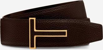 Tom Ford Leather Logo Belt