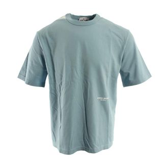 Stone Island Marina T-shirt - Heren - T-shirts - Blauw - S - Katoen - Tops