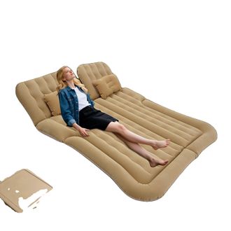 OEM Colch&oacute;n Hinchable De Pvc De Alta Calidad, 190 Cm X 135 Cm, Capacidad De Hasta 300 Kg, Compatible Con Suv, Incluye Bomba De Aire Y Cojines