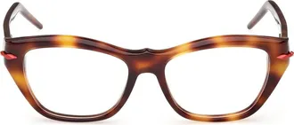 Christian Louboutin 52mm Butterfly Optical Glasses in Dark Havana at Nordstrom