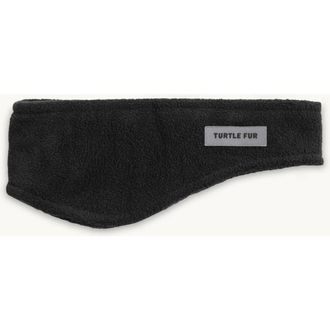 Turtle Fur Bang Band Fleece Headband in Black at Nordstrom