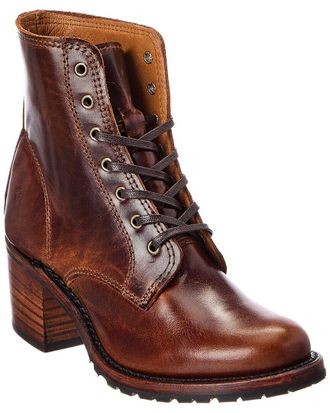 Frye Sabrina 6G Lace-Up Leather Boot