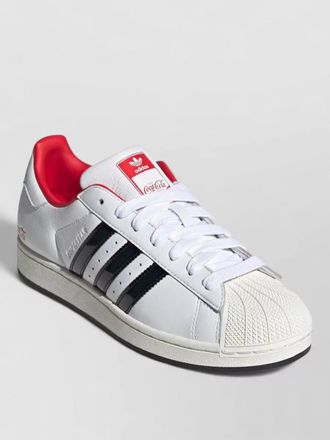 adidas leather low-top sneakers
