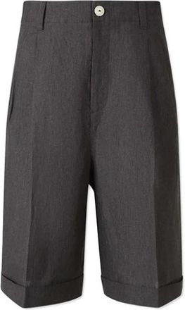 Jacquemus Le Short Pastro - Heren - Korte Broeken - Grijs - S - Katoen - Korte Broeken