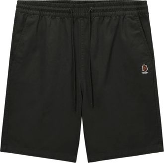 Fingercroxx Shorts con coulisse e ricamo logo - Nero