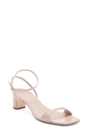 Reformation Sage Ankle Strap Sandal in Alabaster Patent at Nordstrom Rack, Size 6.5