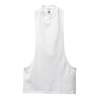 Versace Sleeveless Tops, female, White, Size: S Medusa Top
