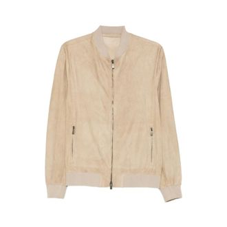 Salvatore Santoro Light Jackets, male, Beige, Size: 3XL Light Jacket