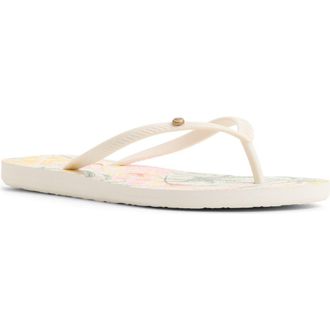 Roxy Bermuda Flip Flop in Green at Nordstrom Rack, Size 12