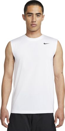 Nike Dri-FIT Legend Sleeveless T-Shirt White Black DX0992-100