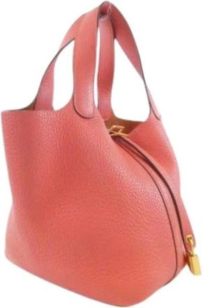 Herm&egrave;s Pre-owned Bucket Bag - Pre-owned - Mujer - Rosa - ONE SIZE