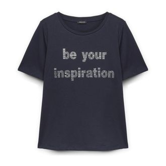 Fiorella Rubino Mujer, Camisetas, Azul, Talla: S