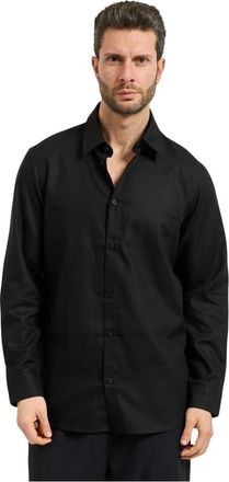 A|X Armani Exchange Jacquard Katoenen Casual Overhemd - Heren - Casual Overhemden - Zwart - M - Katoen - Overhemden