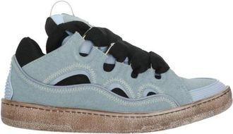 Lanvin Curb Sneakers - Heren - Sneakers - Blauw - 43 EU - Leer - Schoenen