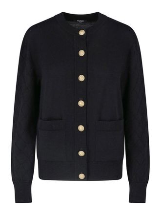 Balmain Virgin Wool Cardigan