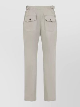 Brioni sanremo tailored trousers belt loops pockets
