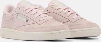 Reebok Classic Trainingsschuh REEBOK CLASSIC CLUB C 85, Damen, Gr. 37,5, chalk, purepink, alabaster, Leder, Schuhe Trainingsschuh