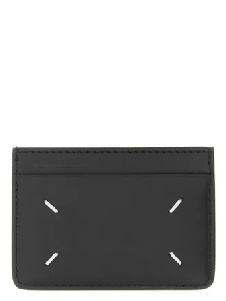 Maison Margiela Four Stitches Card Case - Black