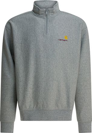 Carhartt Work in Progress American Script Sweatshirts Grey-Uomo