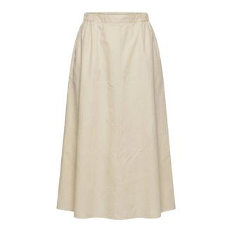 Notyz Falda Midi - Skirts - Mujer - Beige - 2XL