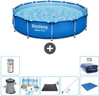 Bestway Piscina Bestway Steel Pro Redonda - 366x76 Cm - 8-piezas S21600