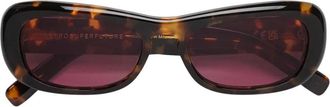Retro Superfuture Sugo FXO Zonnebrillen - unisex - Zonnebrillen - Bruin - 54 MM - Accessoires