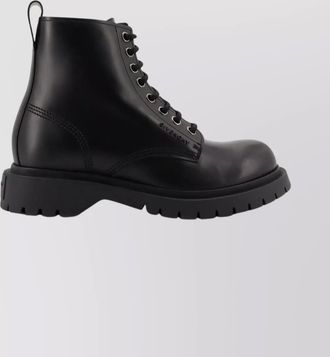Givenchy leather lace-up ankle boots